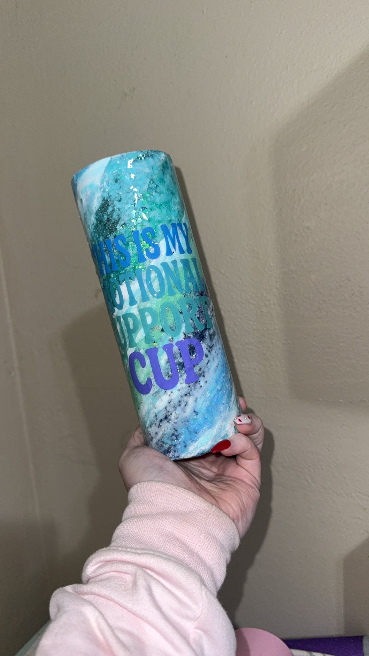 20 oz Milky Way Epoxy tumbler