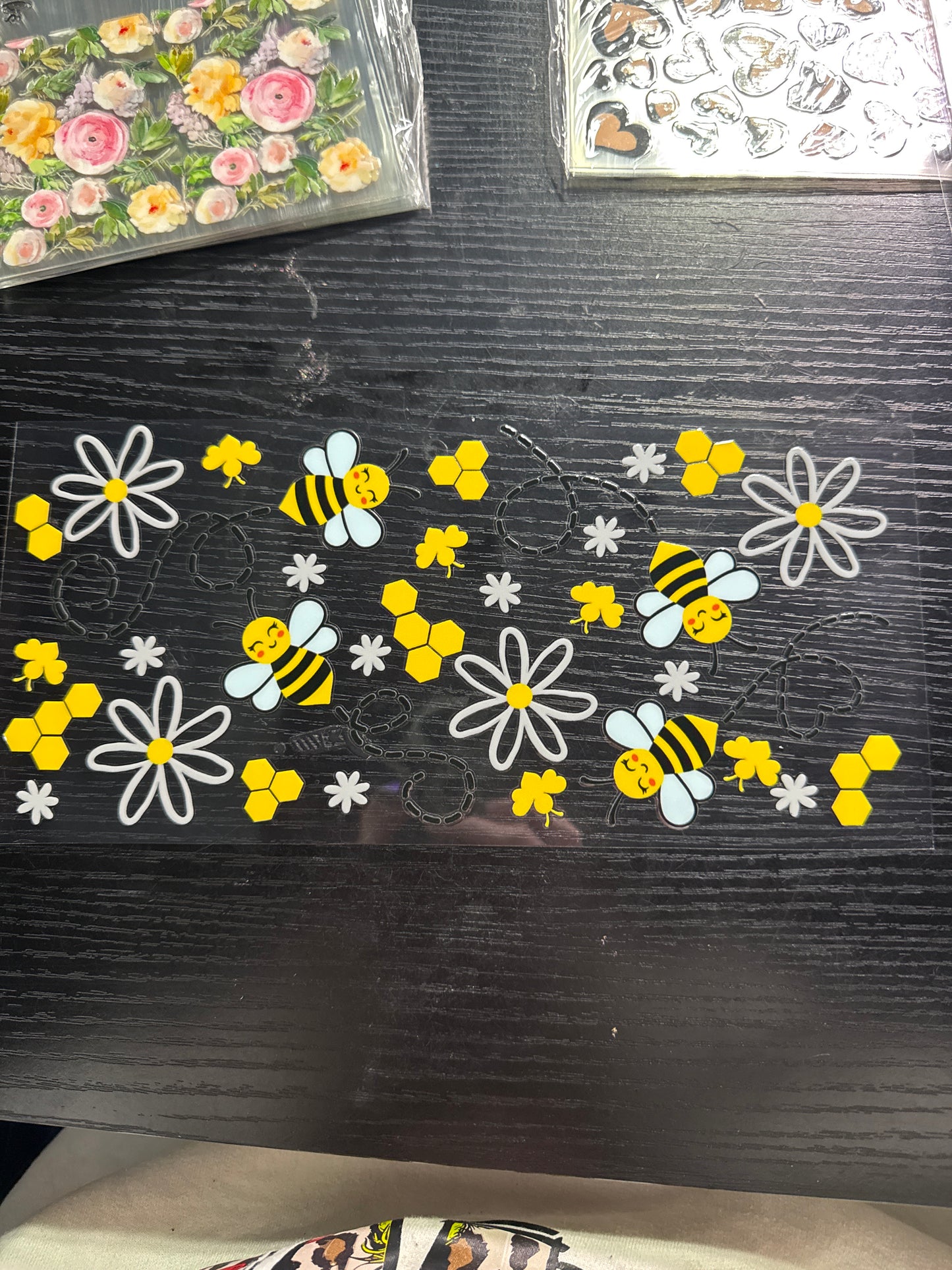 87 bees and flowers