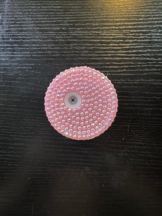 Rhinestone lid (light pink)