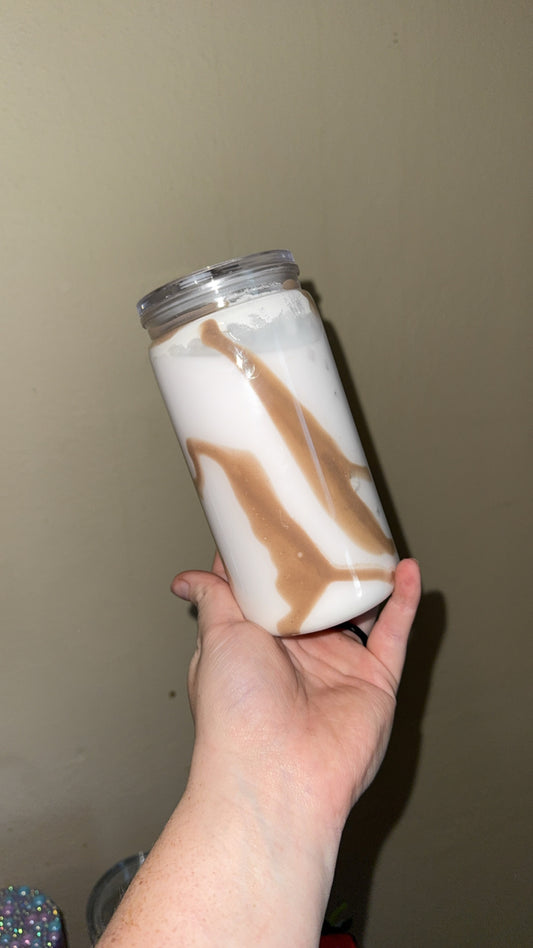 16 oz caramel drizzle snow globe