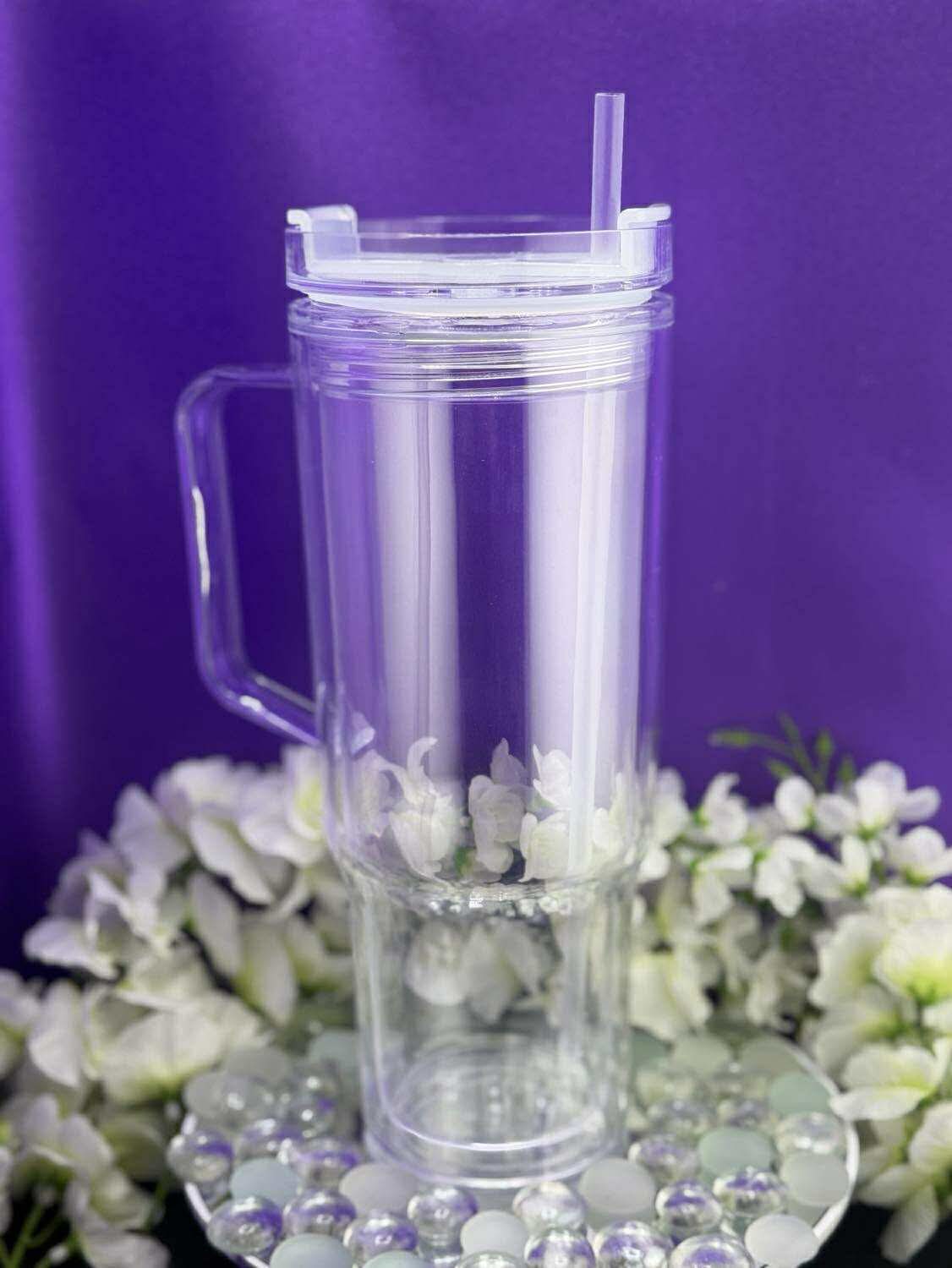 Plastic Surprise Snow Globe Cup