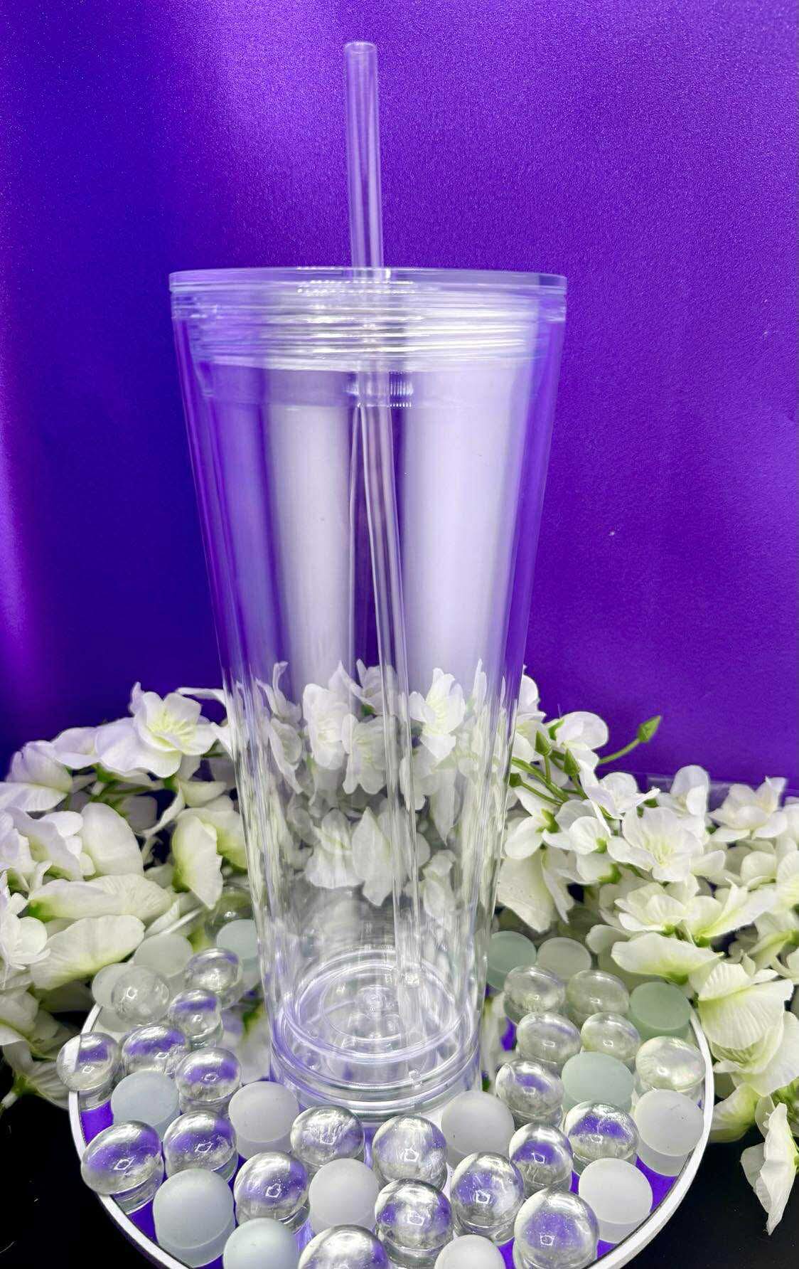 12 - 40 oz Plastic Snow Globe cup