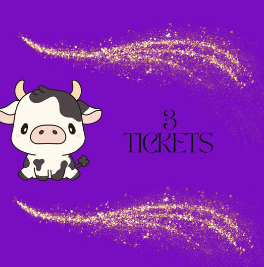3 tickets