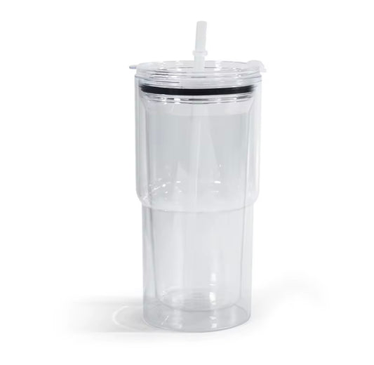 18 oz snow globe (Plastic)