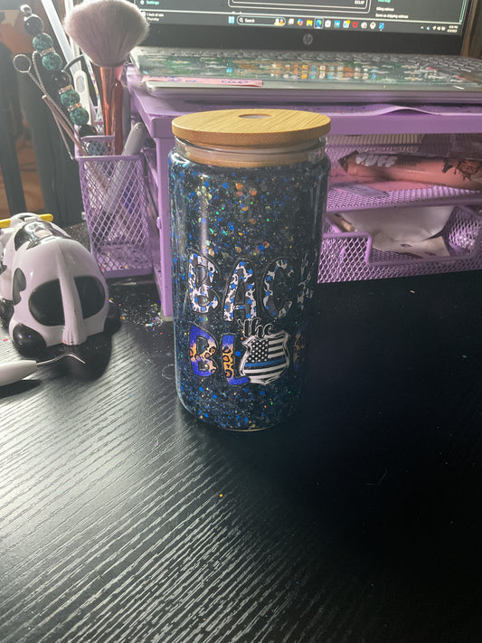 16oz glass back the blue med flow