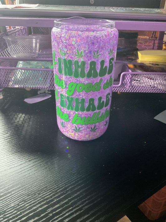 16oz glass garden friendly slow flow