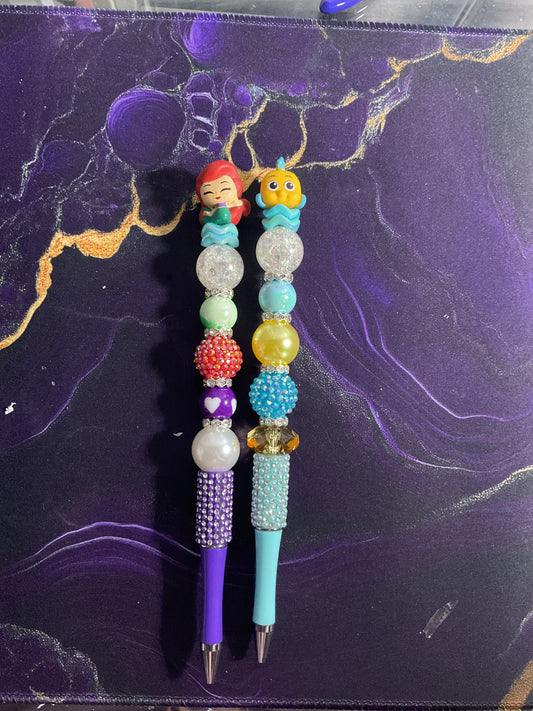 Little mermaid pen bundle