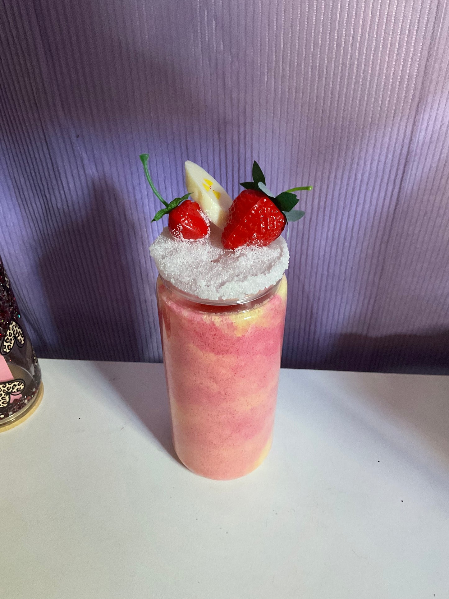 20 oz slushie with custom lid