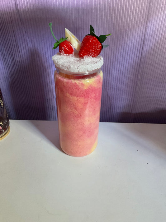 20 oz slushie with custom lid